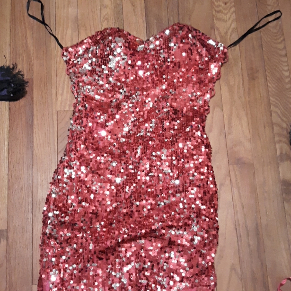 Sparkly corset dress